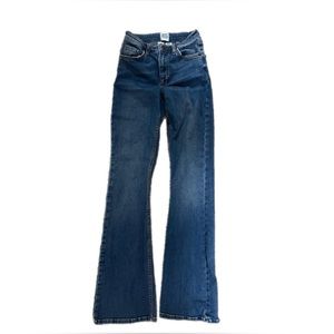 Women’s Flare dark blue jean; Urban Outfitters BDG: Flare jeans, W26 L32